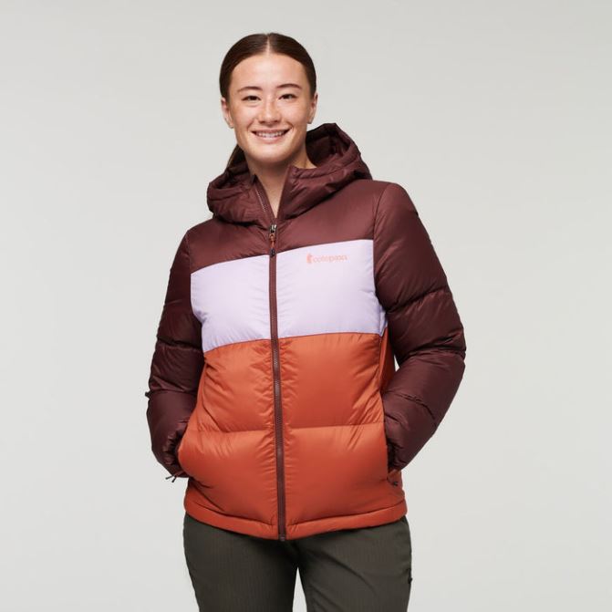 Origins Solazo Doudoune Femme Cotopaxi Châtaigne-épice