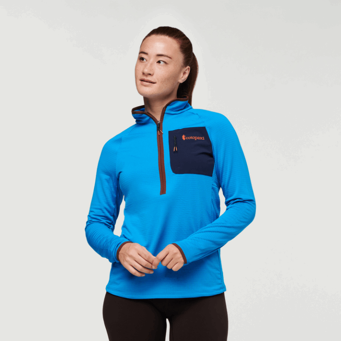 Collection Cotopaxi Saltwater Otero Pull Polaire Demi-zip Femme