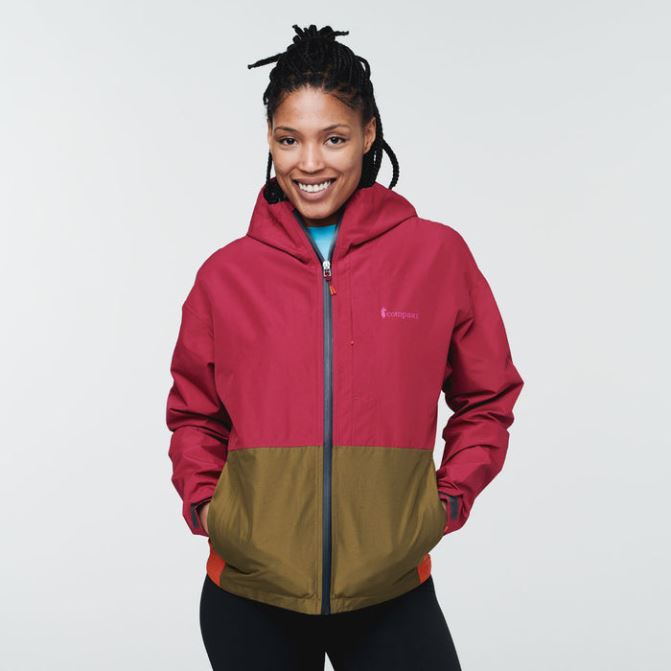 Cotopaxi Marque Framboise Cielo Veste De Pluie Femmes