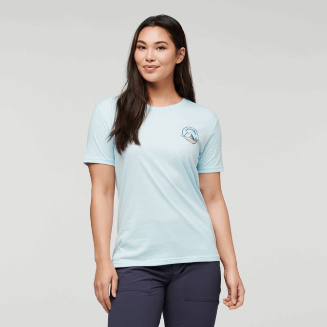 New Ice Camp Life T-shirt Bio Femme Cotopaxi