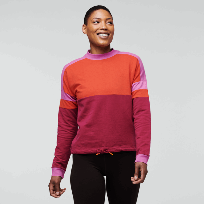 Collections Cotopaxi Canyon-framboise Bandera Sweat Femmes