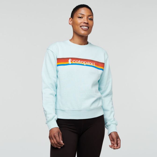 On The Horizon Sweat-shirt Organique Pour Femme Ice Cotopaxi Hot