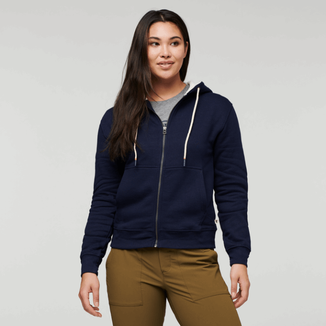 Do Good Sweat à Capuche Zippé Bio Femme Mode Maritime Cotopaxi