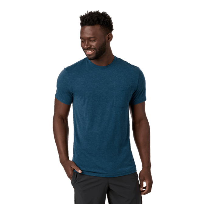 Paseo Travel Pocket T-shirt Homme Indigo Collections Cotopaxi