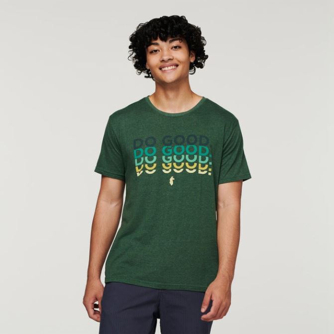 Do Good Repeat T-shirt Homme Origines Forêt Cotopaxi