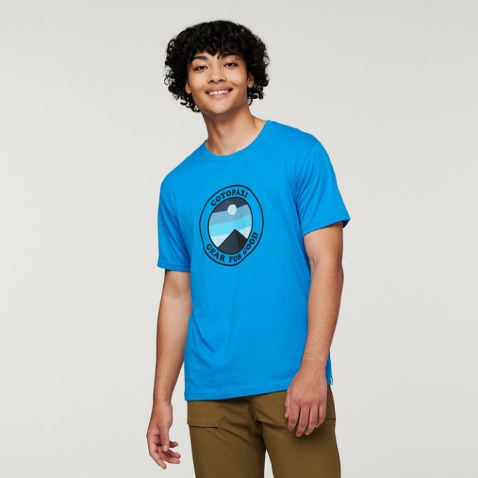 Collections D'eau Salée Cotopaxi T-shirt Côté Ensoleillé Hommes
