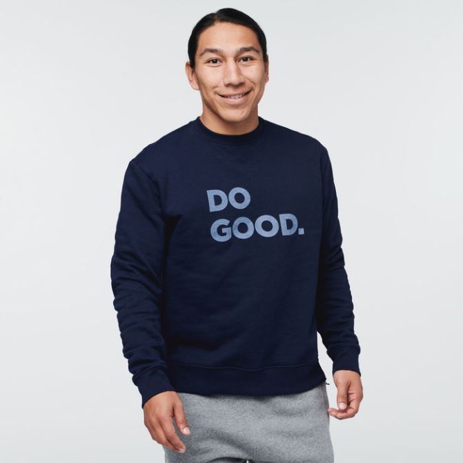Do Good Crew Sweat Hommes Meilleur Cotopaxi Maritime