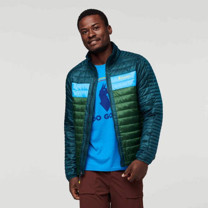 Capa Veste Isolée Hommes Cotopaxi New Deep Ocean-forest