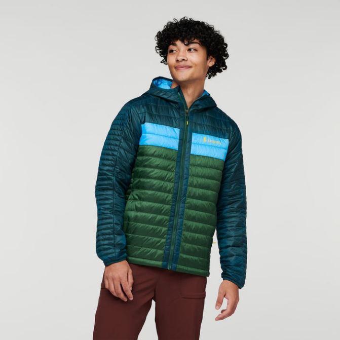 Cotopaxi Deep Ocean-forest Origins Capa Veste à Capuche Isolée Hommes
