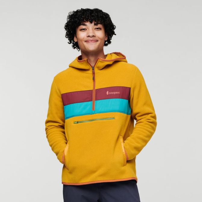 Cotopaxi Hot Teca Veste Polaire Demi-zip à Capuche Recyclée Homme Scramble
