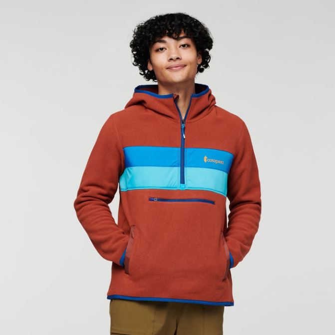 Raging Ravine Cotopaxi Collection Veste Polaire Demi-zip à Capuche Teca Recyclé Homme