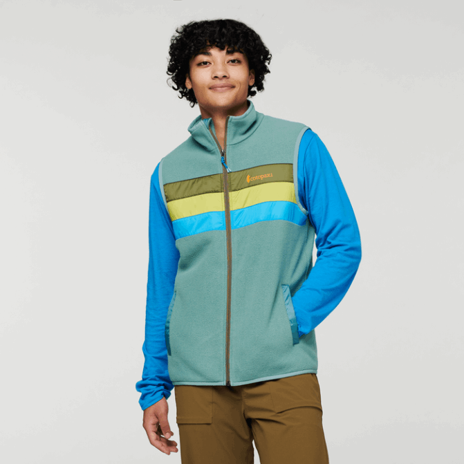 Cotopaxi Promenade Sur Le Nouveau Gilet Polaire Teca Hommes