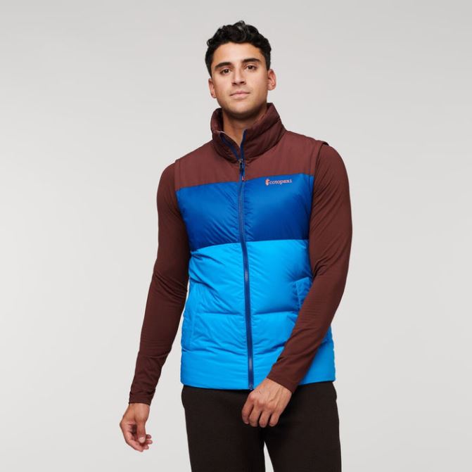 Châtaignier-saltwater Cotopaxi Gilet En Duvet Solazo Hommes Marques