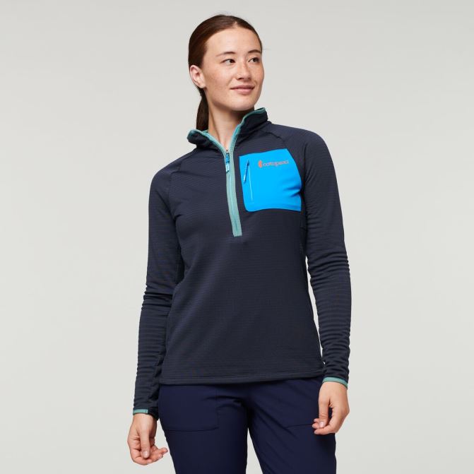 Otero Polaire Demi-zip Pull Femmes Graphite Cotopaxi Mode