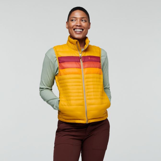 New Amber Stripes Fuego Doudoune Femmes Cotopaxi