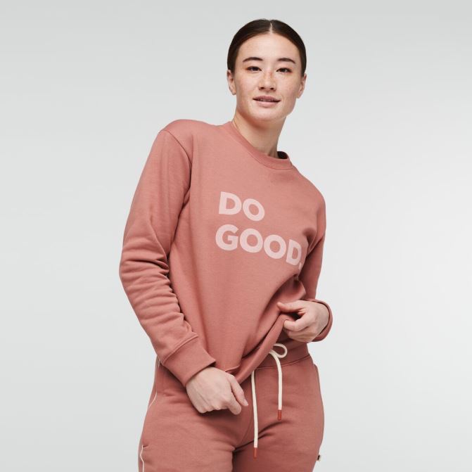 Meilleur Cotopaxi Terre Faire Du Bon équipage Sweat Femmes
