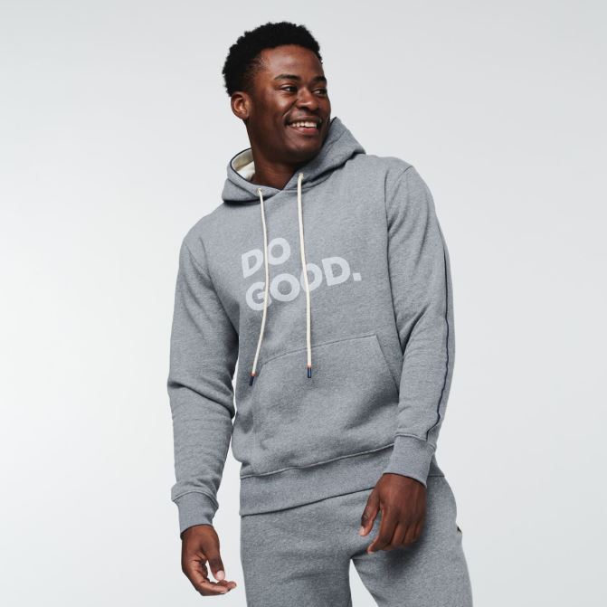 Do Good Hoodie Hommes Gris Chiné Mode Cotopaxi