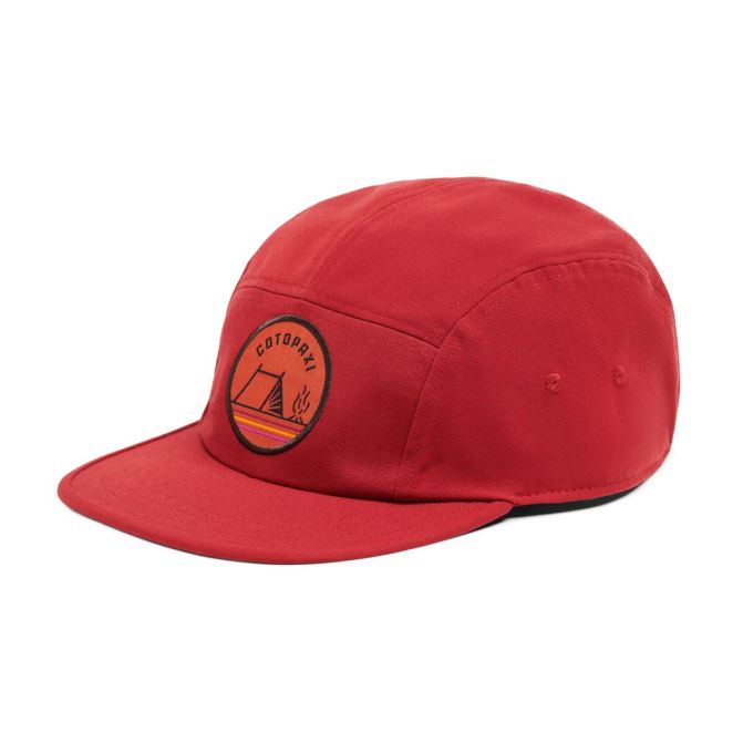 Chapeau Original Cotopaxi Camp Life 5 Panneaux Groseille